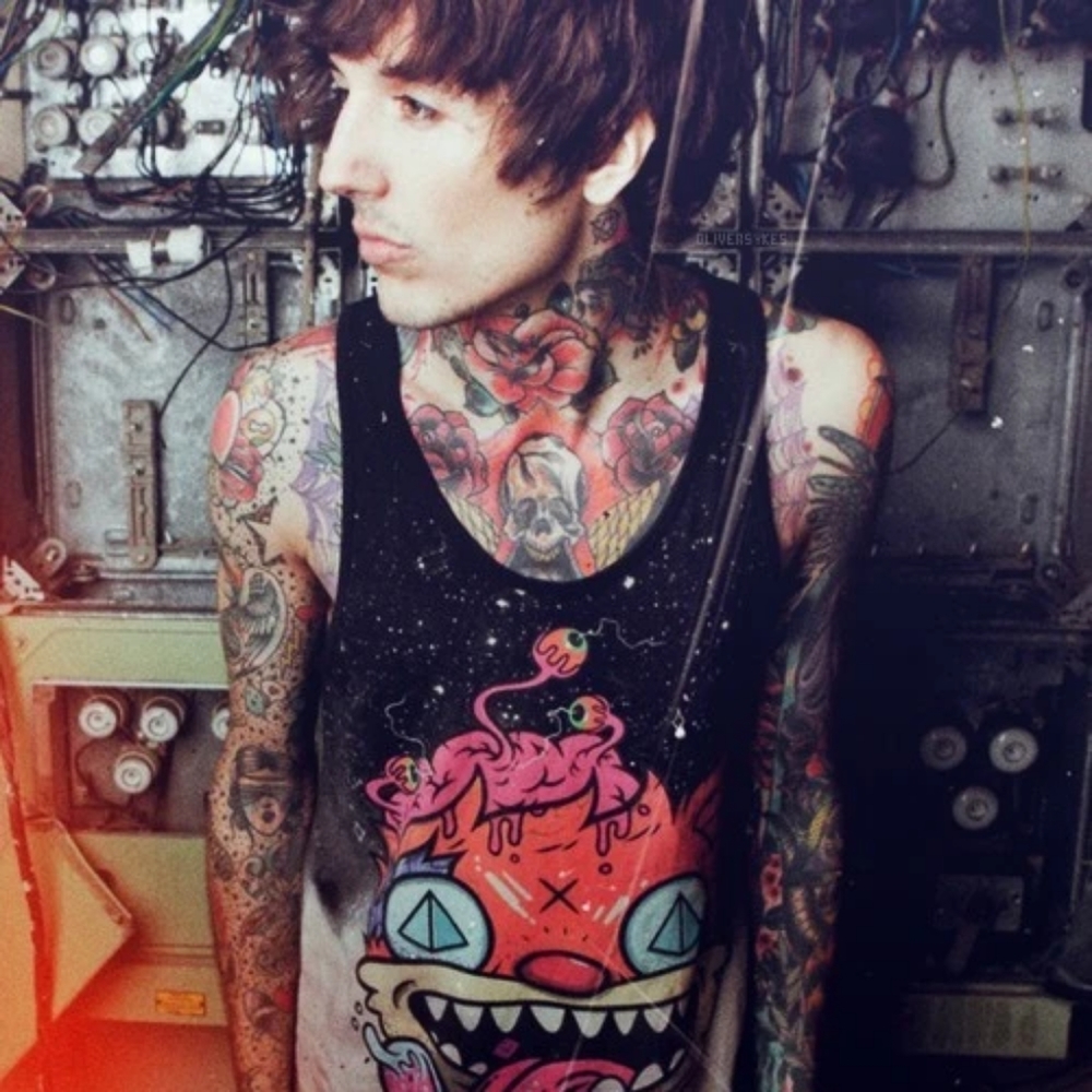 Drop dead astral cruise tank top